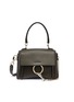 Main View - Click To Enlarge - CHLOÉ - 'Faye Day' mini leather shoulder bag