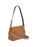 Figure View - Click To Enlarge - CHLOÉ - 'Roy' oversized ring small leather crossbody bag