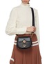 Figure View - Click To Enlarge - CHLOÉ - 'Tess' ring small leather shoulder bag
