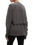 Back View - Click To Enlarge - PHVLO - Detachable back panel mock neck sweater
