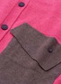  - PHVLO - Vest panel layered contrast pocket cardigan