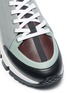 Detail View - Click To Enlarge - PIERRE HARDY - 'Street Life' geometric outsole leather sneakers