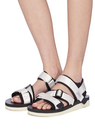 Figure View - Click To Enlarge - SUICOKE - 'Kisee-V' strappy sandals