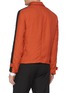 Back View - Click To Enlarge - WALES BONNER - Stripe sleeve shirt jacket