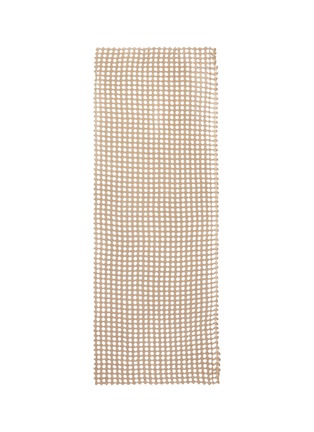 Main View - Click To Enlarge - FALIERO SARTI - 'Ausilla' cutout circle virgin wool blend scarf