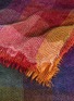 Detail View - Click To Enlarge - FALIERO SARTI - 'Medy' check mohair-silk scarf