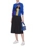 Figure View - Click To Enlarge - ALICE & OLIVIA - 'Chia' Stacey embellished intarsia wool sweater