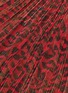  - ALICE & OLIVIA - 'Katz' scalloped leopard print pleated skirt