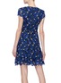 Back View - Click To Enlarge - ALICE & OLIVIA - 'Imani' floral guipure lace dress