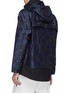 Back View - Click To Enlarge - 73333 - 'Cantilever' camouflage print windbreaker half-zip hoodie