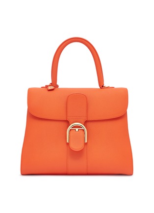Main View - Click To Enlarge - DELVAUX - 'Brillant MM Rodéo' leather satchel