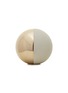Main View - Click To Enlarge - BOSA - Sphere large sculpture – Satin Stone Grey/Glossy Platinum
