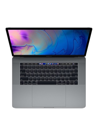 Main View - Click To Enlarge - APPLE - 15" MacBook Pro Touch Bar 2.6GHz 6-Core Intel Core i7 512GB SSD — Space Grey