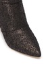 Detail View - Click To Enlarge - PAUL ANDREW - 'Banner' foldover cuff crackle bouclé ankle boots