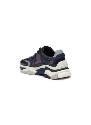 Detail View - Click To Enlarge - ASH - 'Action' chunky outsole logo camouflage print leather sneakers