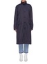 Main View - Click To Enlarge - OPENING CEREMONY - Retractable hood logo print oversized coat