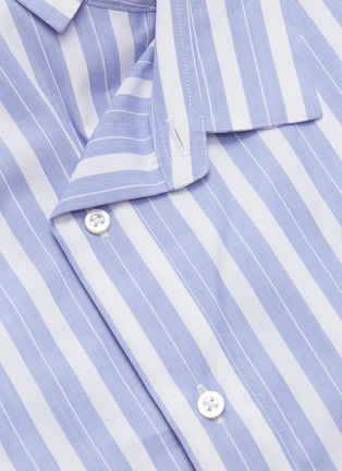  - JIL SANDER - Shifted placket stripe shirt