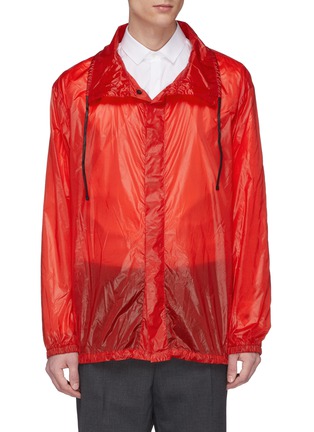 Main View - Click To Enlarge - JIL SANDER - Sheer shirt jacket
