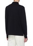 Back View - Click To Enlarge - JIL SANDER - Jersey long sleeve polo shirt