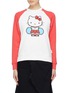 Main View - Click To Enlarge - CHINTI & PARKER - x Hello Kitty® graphic print colourblock sweatshirt