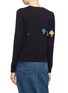 Back View - Click To Enlarge - CHINTI & PARKER - x Hello Kitty® graphic intarsia cashmere-wool sweater