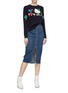 Figure View - Click To Enlarge - CHINTI & PARKER - x Hello Kitty® graphic intarsia cashmere-wool sweater