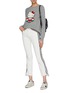 Figure View - Click To Enlarge - CHINTI & PARKER - x Hello Kitty® graphic intarsia cashmere-wool sweater