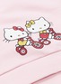  - CHINTI & PARKER - x Hello Kitty® graphic print slogan embroidered sweatshirt