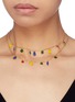 Figure View - Click To Enlarge - OOAK - Geometric charm tiered choker