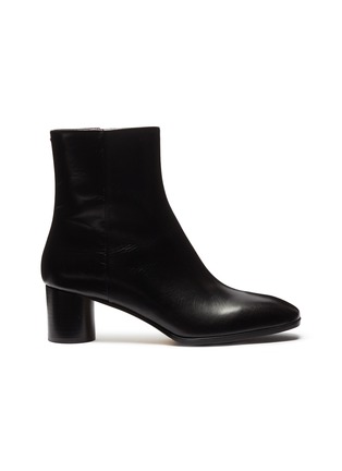 Main View - Click To Enlarge - AEYDE - 'Emily' cylindrical heel leather ankle boots