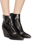 Figure View - Click To Enlarge - AEYDE - 'Cherry' slanted heel leather ankle boots