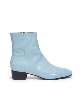 Main View - Click To Enlarge - AEYDE - 'Naomi' patent leather ankle boots