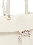 Detail View - Click To Enlarge - DELVAUX - 'Brillant East West Mini' ball buckle satchel