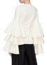 Back View - Click To Enlarge - SOLACE LONDON - 'Ruba' tiered flared ruffle sleeve top