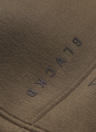  - BLACKBARRETT - Geometric print neoprene sweat shorts