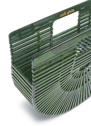 Detail View - Click To Enlarge - CULT GAIA - 'Acrylic Ark' small caged saddle bag