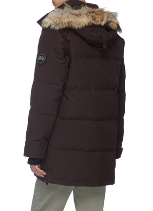 Back View - Click To Enlarge - CANADA GOOSE - 'Emory' coyote fur hooded down puffer parka