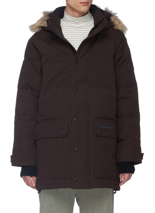 Main View - Click To Enlarge - CANADA GOOSE - 'Emory' coyote fur hooded down puffer parka