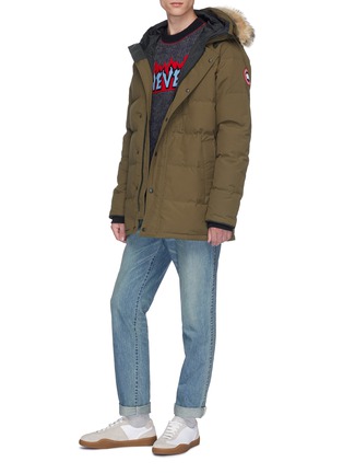 Figure View - Click To Enlarge - CANADA GOOSE - 'Carson' coyote fur hooded down puffer parka