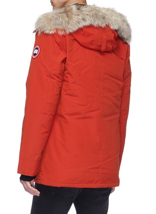 Back View - Click To Enlarge - CANADA GOOSE - 'Chateau' coyote fur hood down parka