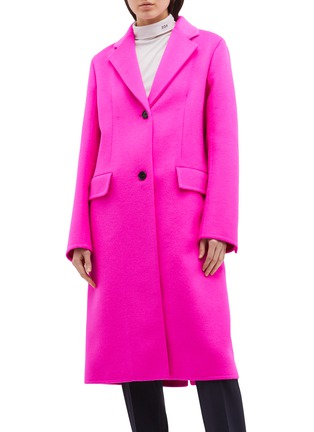 Main View - Click To Enlarge - CALVIN KLEIN 205W39NYC - Virgin wool blend melton coat