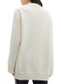 Back View - Click To Enlarge - CALVIN KLEIN 205W39NYC - Portrait jacquard oversized wool sweater