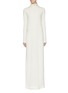Main View - Click To Enlarge - CALVIN KLEIN 205W39NYC - Logo embroidered turtleneck virgin wool knit maxi dress