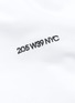 - CALVIN KLEIN 205W39NYC - Logo embroidered puff sleeve shirt