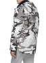 Back View - Click To Enlarge - CANADA GOOSE - 'Maitland' detachable hood camouflage print down parka