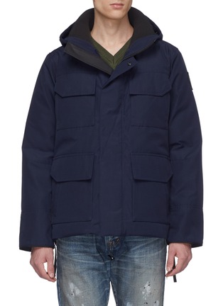 Main View - Click To Enlarge - CANADA GOOSE - 'Maitland' detachable hood down parka
