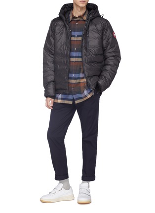 Figure View - Click To Enlarge - CANADA GOOSE - 'Lodge' packable hooded down puffer jacket