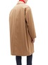 Back View - Click To Enlarge - CALVIN KLEIN 205W39NYC - Twill coat