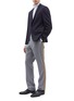 Figure View - Click To Enlarge - CALVIN KLEIN 205W39NYC - Stripe outseam wool twill pants