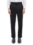 Main View - Click To Enlarge - CALVIN KLEIN 205W39NYC - Stripe outseam roll cuff wool twill pants